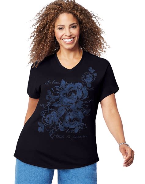 oversized plus size graphic tees.